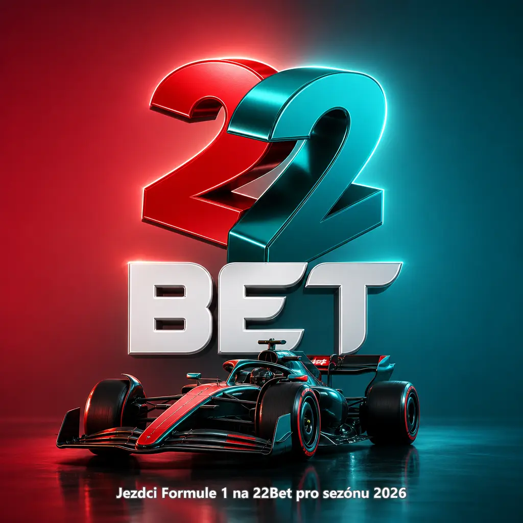 Tabulka jezdců F1 pro sezónu 2026 s kurzy 22Bet na titul mistra světa jezdců u jednotlivých týmů