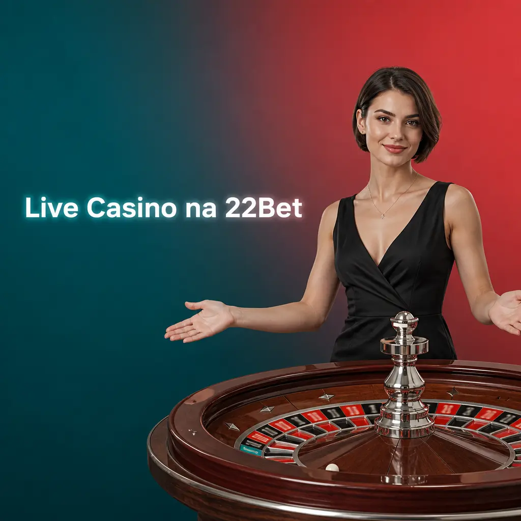 Live Casino na 22Bet: ruleta, blackjack, baccarat a herní show jako Crazy Time s živými dealery od Evolution a Pragmatic Play