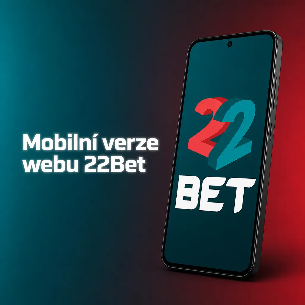 Mobilní verze webu 22Bet v prohlížeči pro chytré telefony a tablety bez stahování aplikace