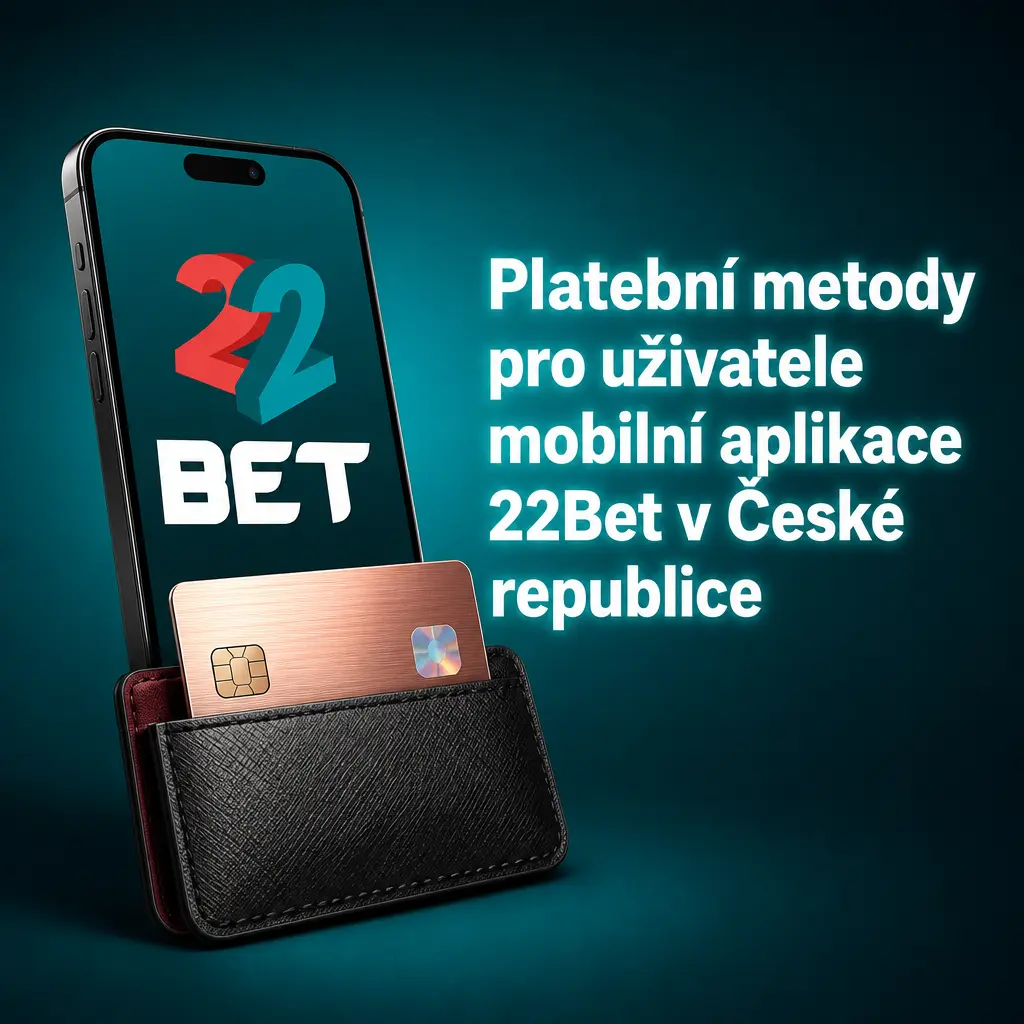 Platební metody v mobilní aplikaci 22Bet pro vklady a výběry v CZK na českém trhu