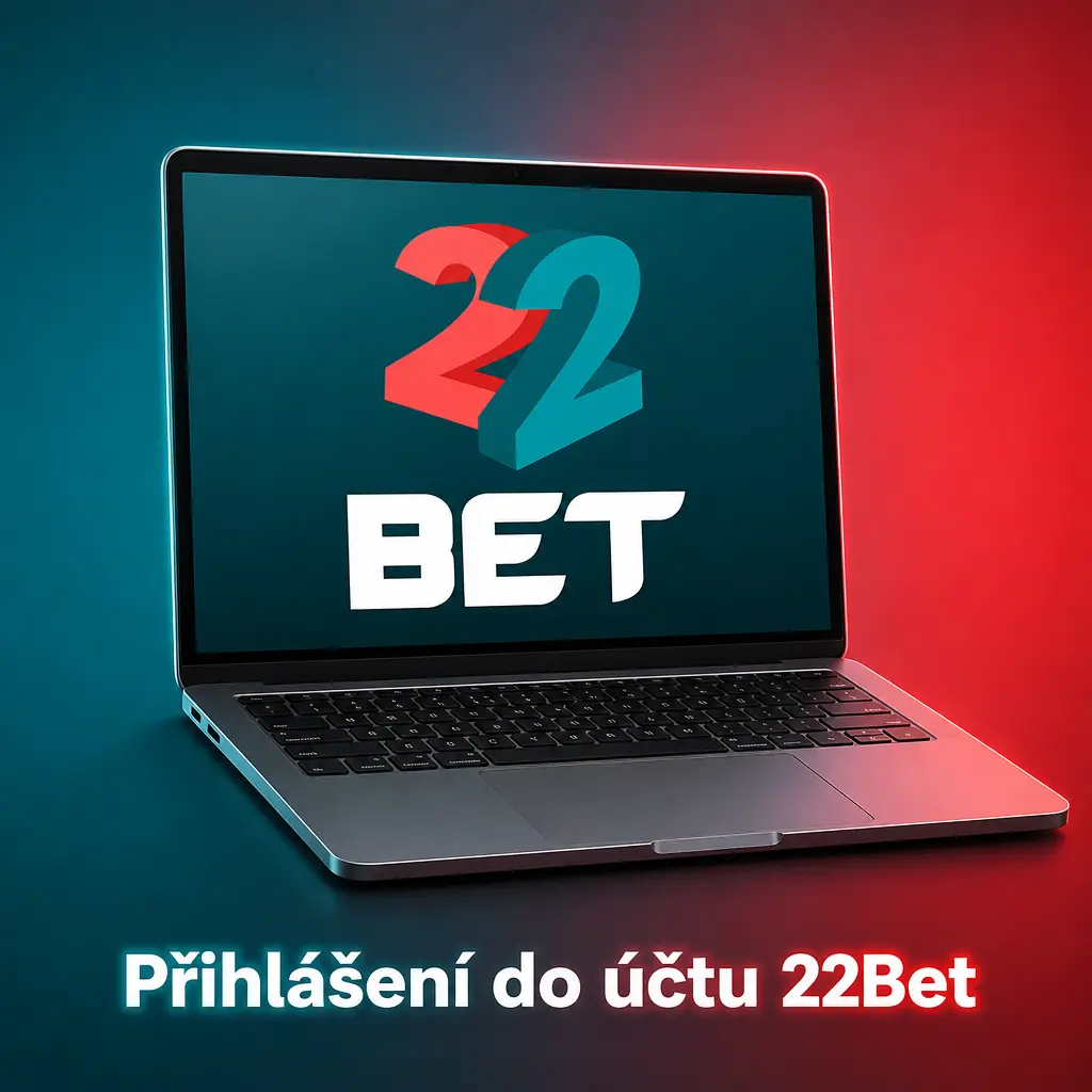 Přihlášení do účtu 22Bet pomocí e-mailu nebo telefonního čísla a hesla na webu sázkové kanceláře