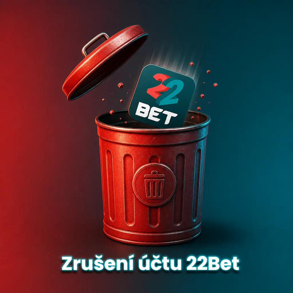 Zrušení účtu 22Bet – žádost o uzavření přes podporu, výběr zůstatku a potvrzení do 48 hodin.